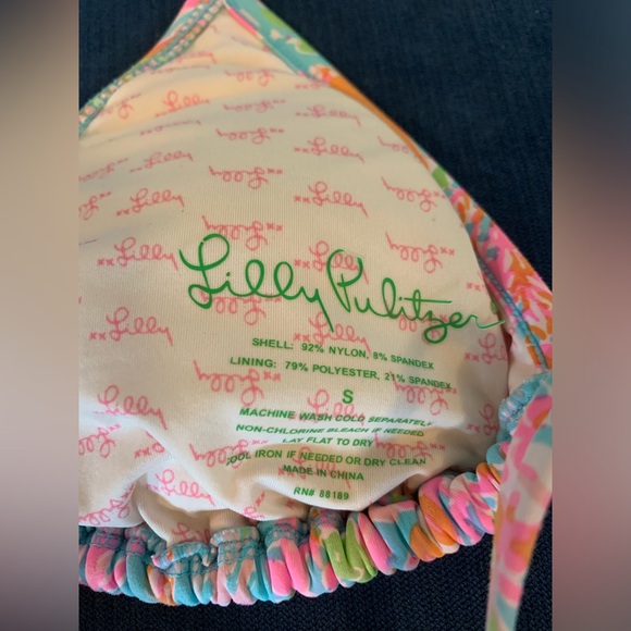 Lilly Pulitzer Womens bikini swimsuit 2-piece size small - Picture 10 of 13